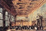 GUARDI, Francesco Audience Granted by the Doge dfh oil painting